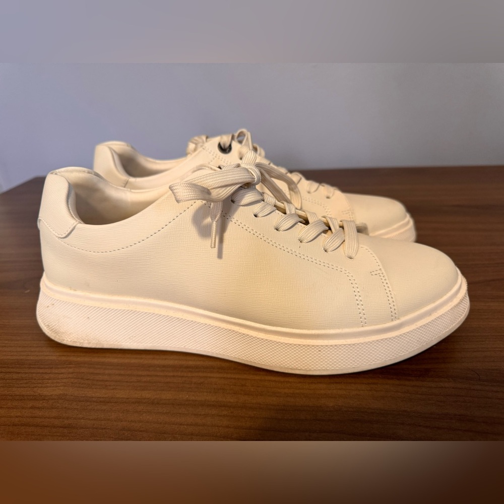 Mens Aldo White Sneakers US10.5 Excellent used Condition